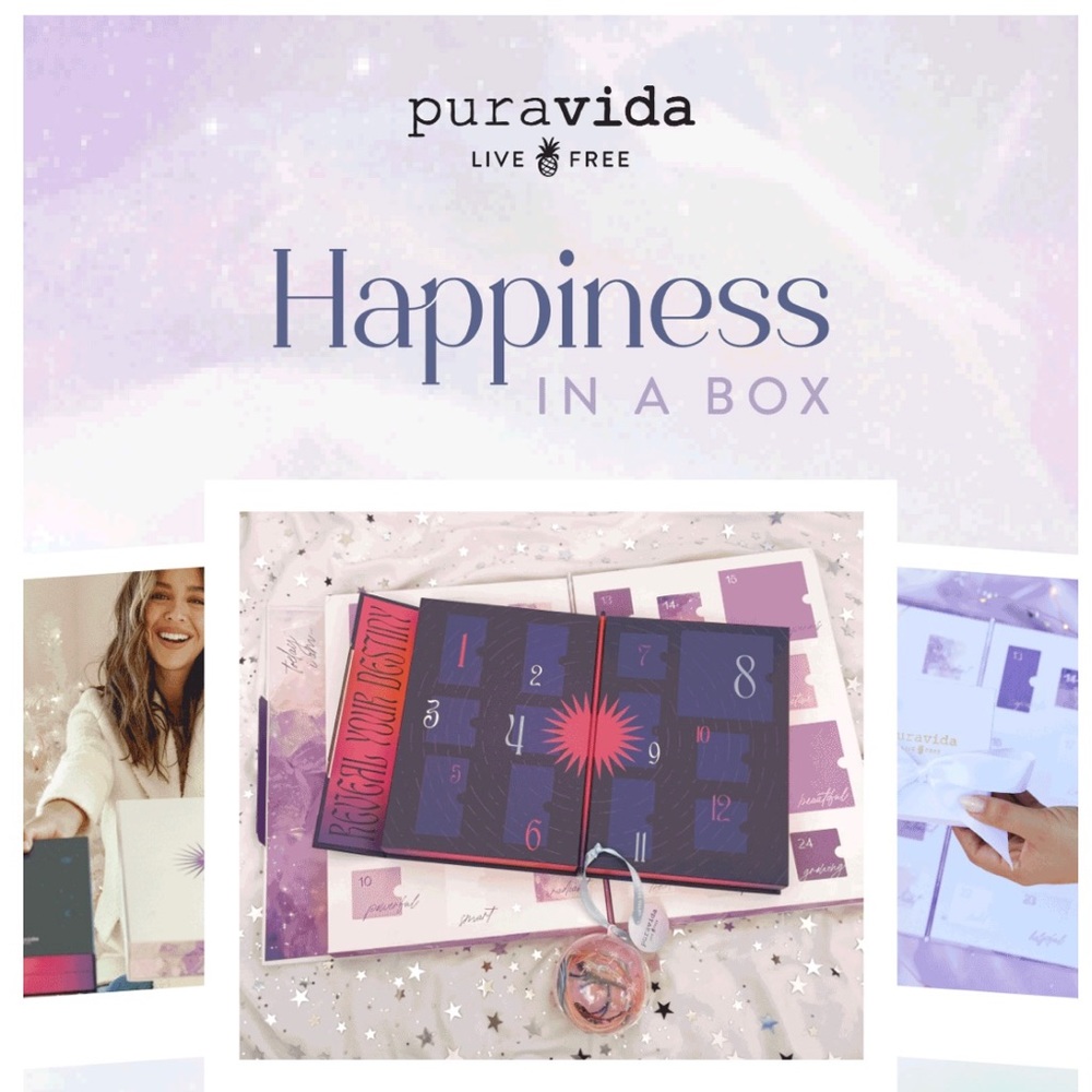 Pura Vida 12 day Advent Calendar 2022 - New/Sealed in original shipping package